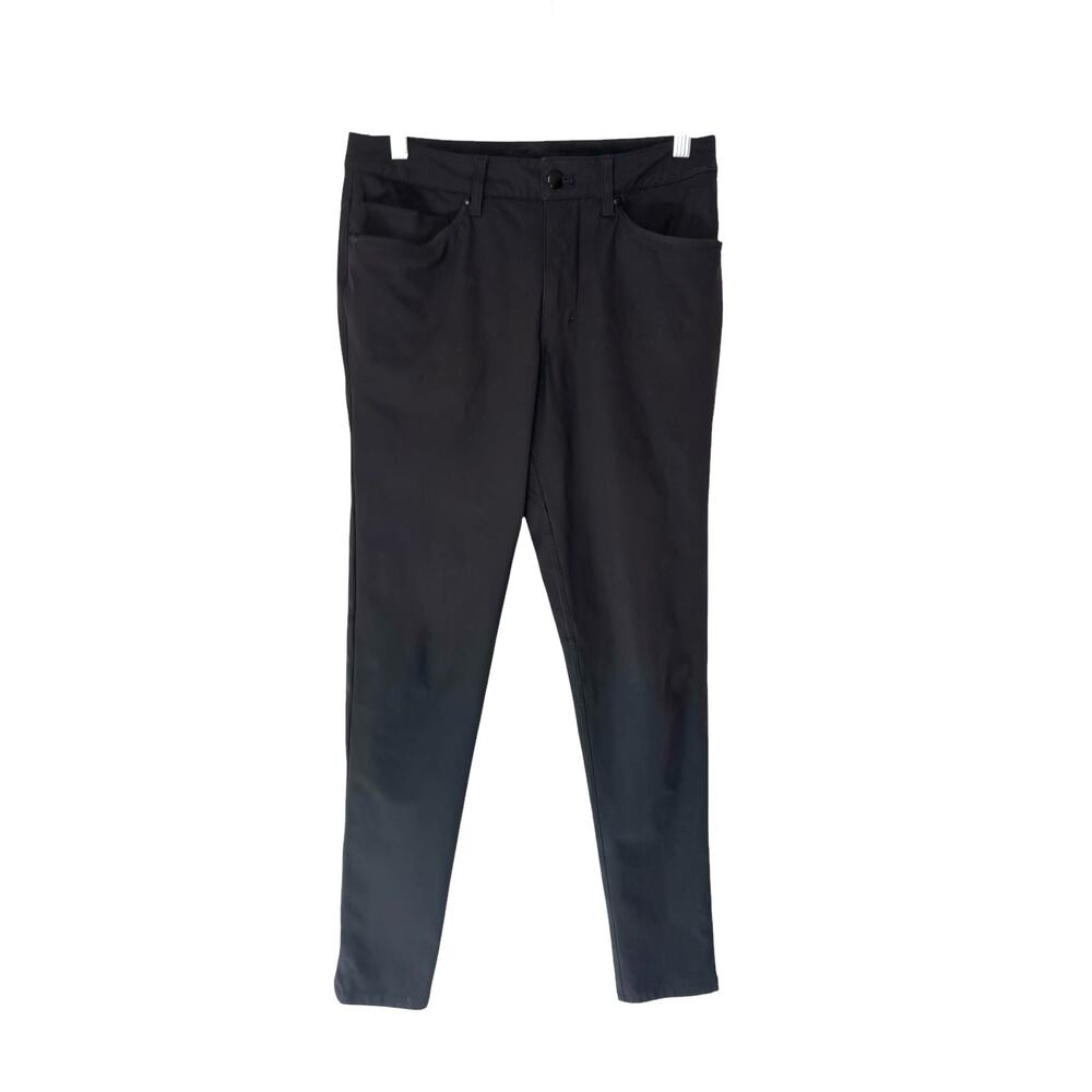 Lululemon Black ABC Slim Fit Pants‎ Warpstreme Classic-Fit Trouser Pant Size 28